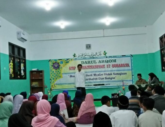 Wujudkan Generasi Qurani, SMP Muhammadiyah 17 Gelar Darul Arqam