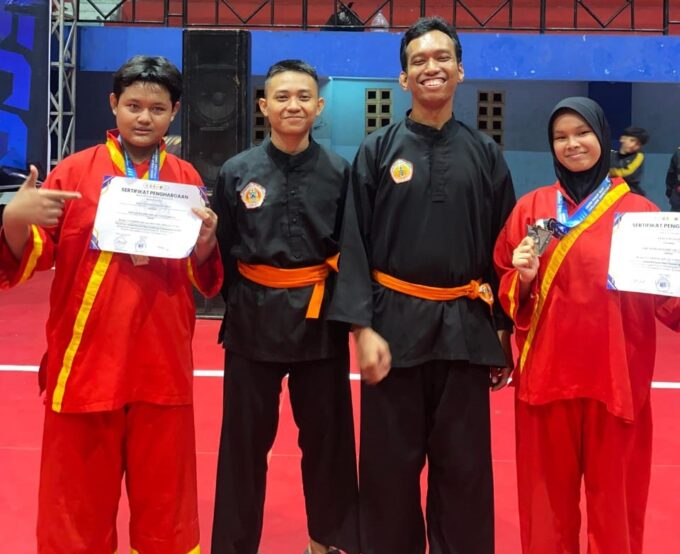 Kado Manis Akhir Tahun, Tapak Suci Spemjitu Persembahkan Tiga Medali Nasional